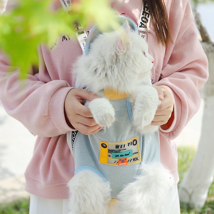 Portable Pet Shoulder Backpack For Outings
