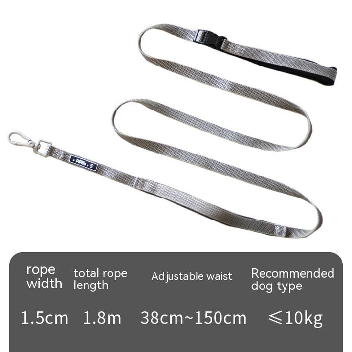 Elevate Your Dog Walking Experience with Our Multi-Functional Traction Running Pet Leash