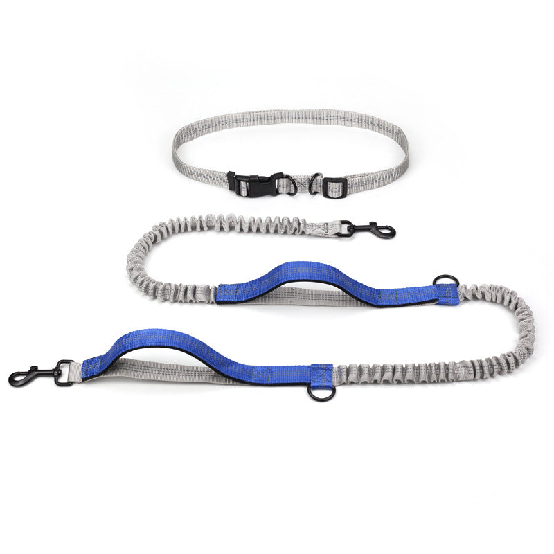 Multifunctional Reflective Double Telescopic Pet Leash Rope