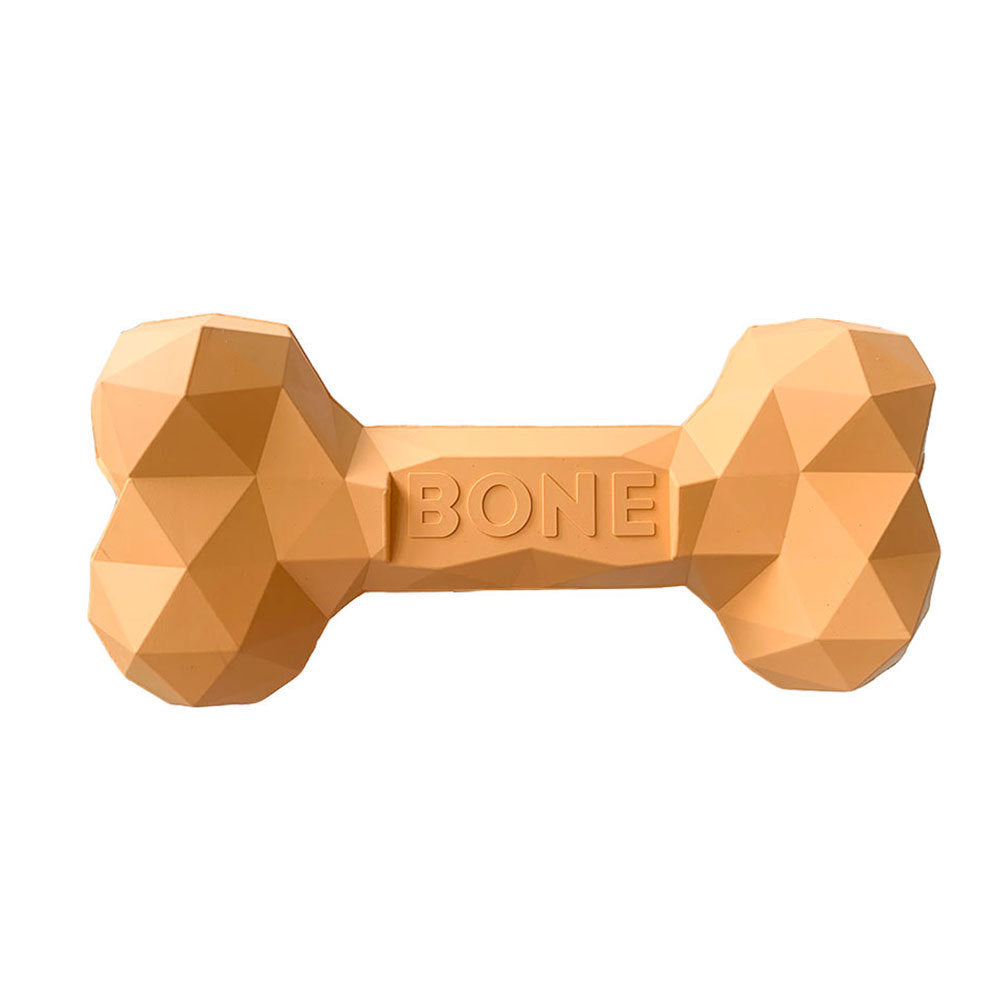 Durable Pet Chew Toy Rubber Bone for Teeth Grinding