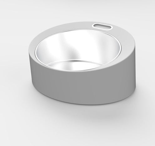 Large Capacity Stainless Steel Pet Bowl Detachable Weighing Feeder