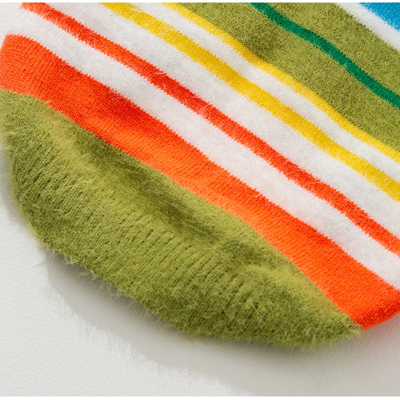 Autumn Winter Pet Striped Sleeveless Sweater