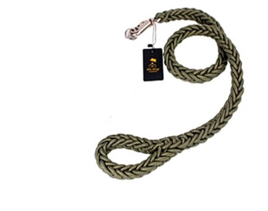 Eight-Strand Braided Pet Leash for Walking Large Dogs