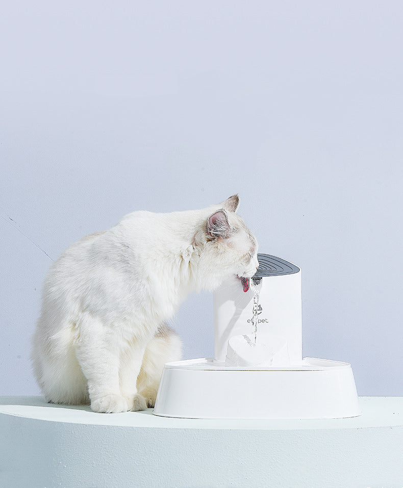 1.5L Automatic Circulating Pet Water Fountain with 4-Layer Filter
