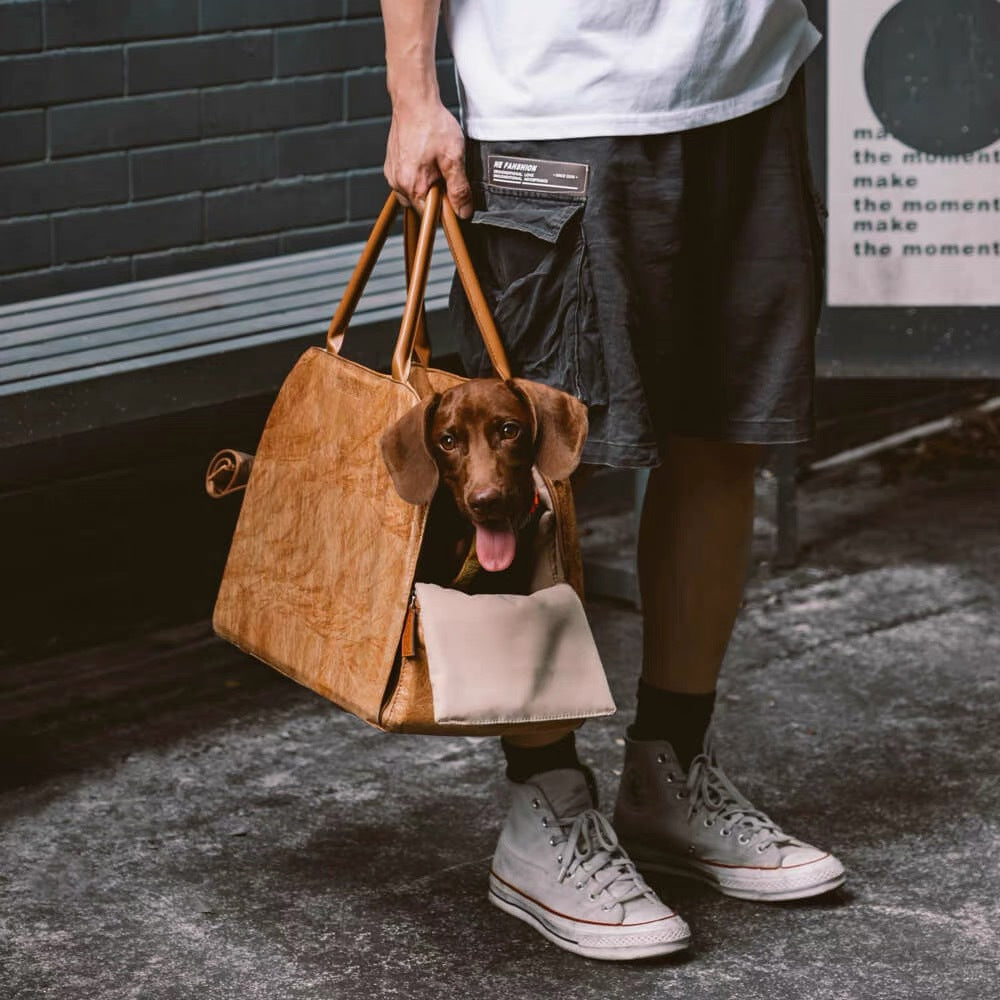 Portable Lightweight Pet Diaper Bag Car Kennel