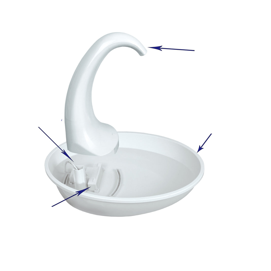 Pet Drinking Fountain Automatic Flowing Water Dispenser