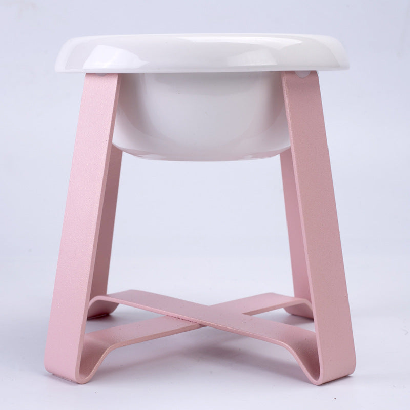 2-in-1 Elevated Pet Bowl Non-Slip Food and Water Feeder