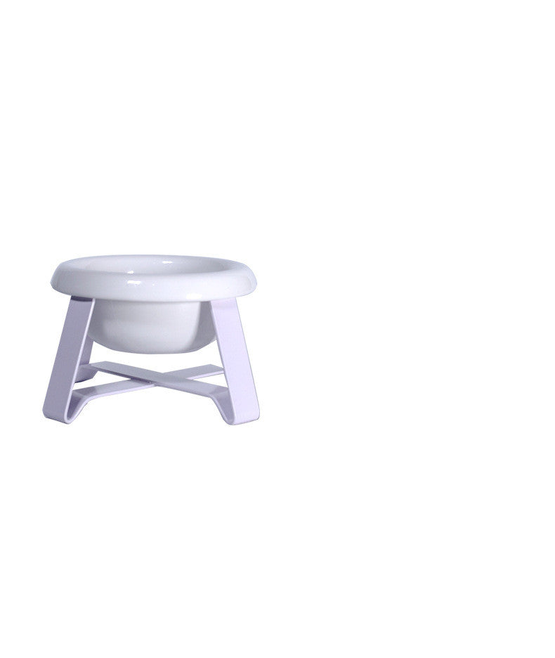 2-in-1 Elevated Pet Bowl Non-Slip Food and Water Feeder