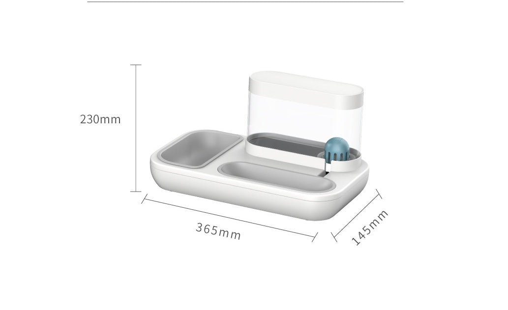 Automatic 1.5L Pet Bowl Drinking Fountain Feeder for Cats and Dogs