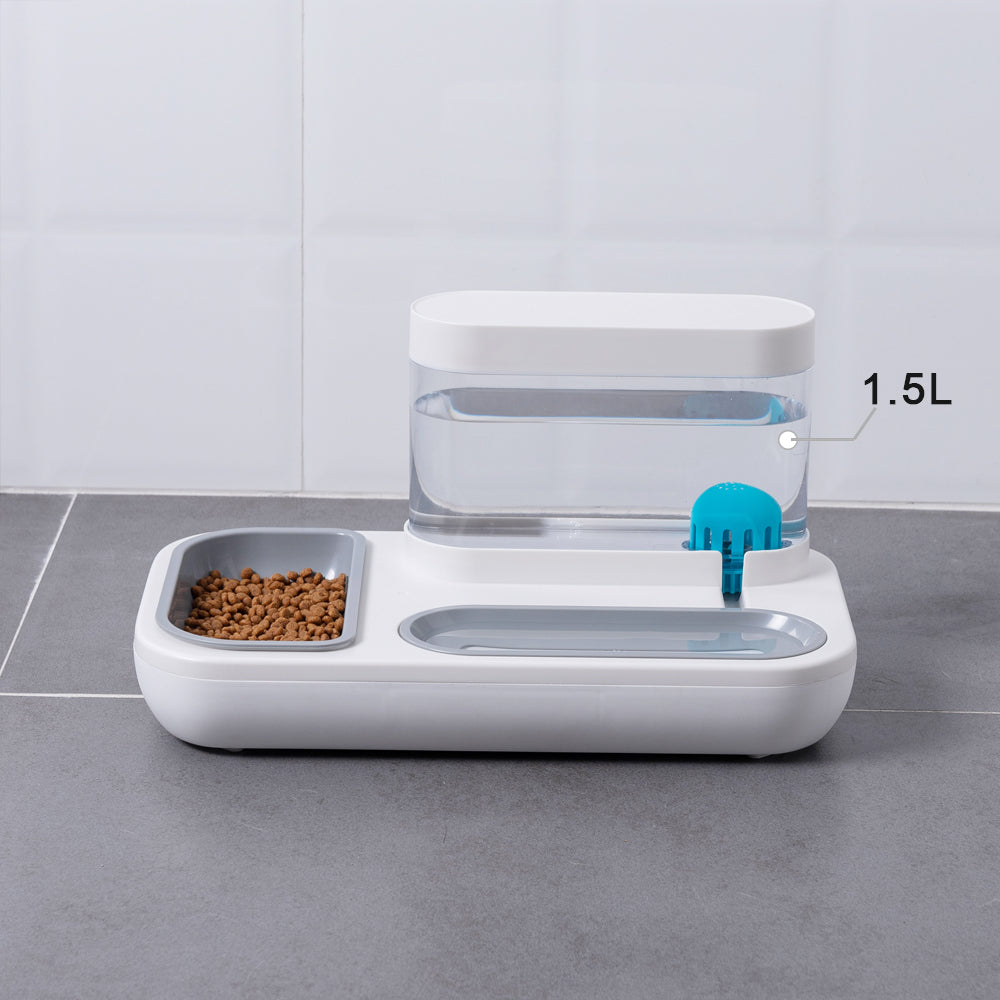 Automatic 1.5L Pet Bowl Drinking Fountain Feeder for Cats and Dogs