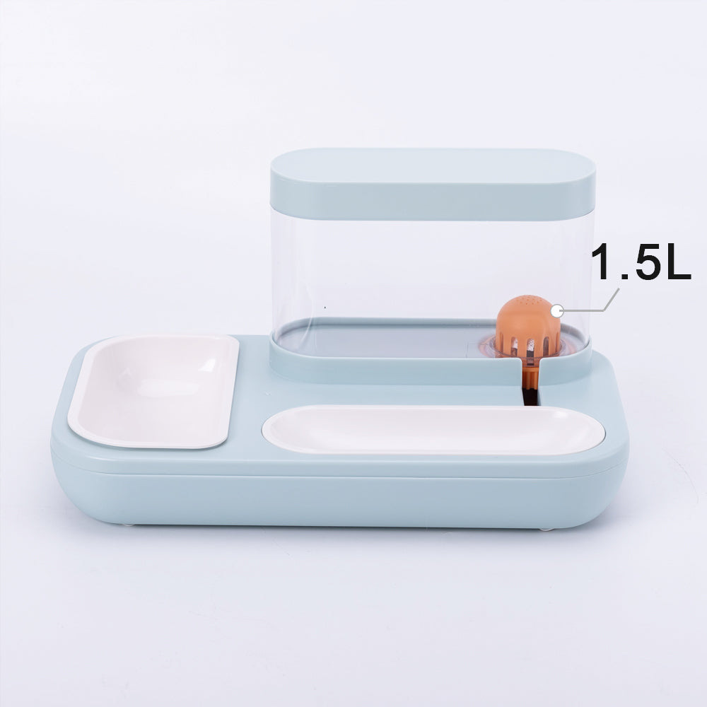 Automatic 1.5L Pet Bowl Drinking Fountain Feeder for Cats and Dogs