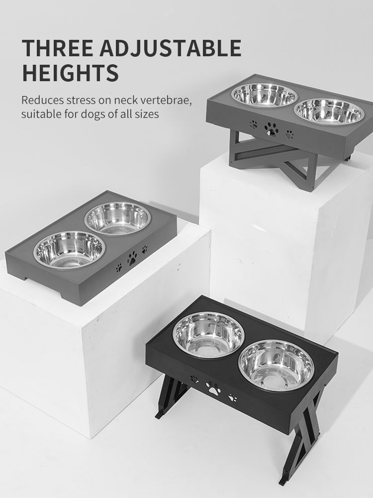 Foldable Stainless Steel Pet Bowl Durable Food and Water Dish