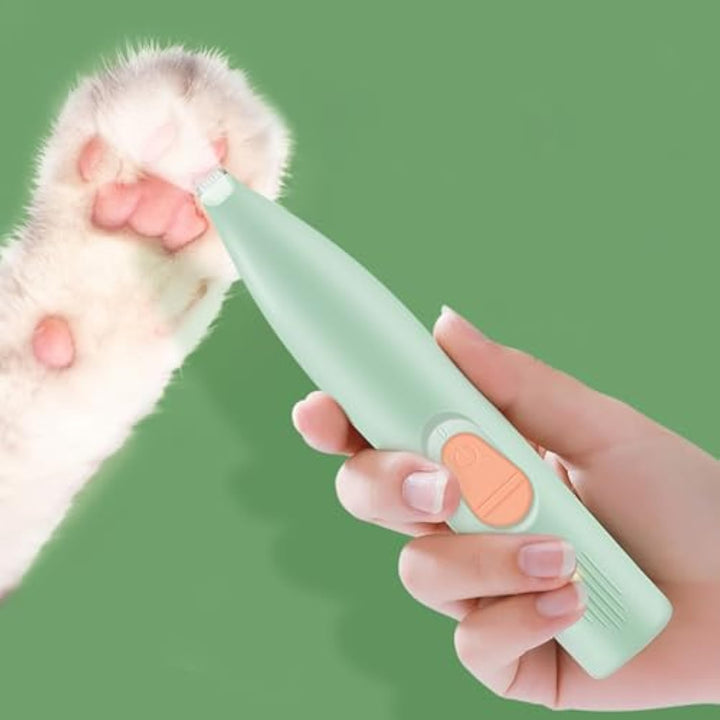 Rechargeable Pet Paw Trimmer Ergonomic Grooming Tool For Hair