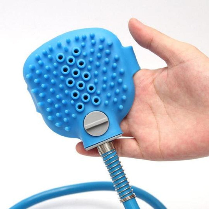 Pet Bathing Massager Shower Brush Cleaning Washing Tool