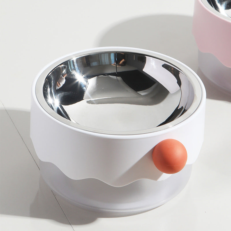 Stainless Steel Pet Bowl Durable Non-Slip Food Water Dish