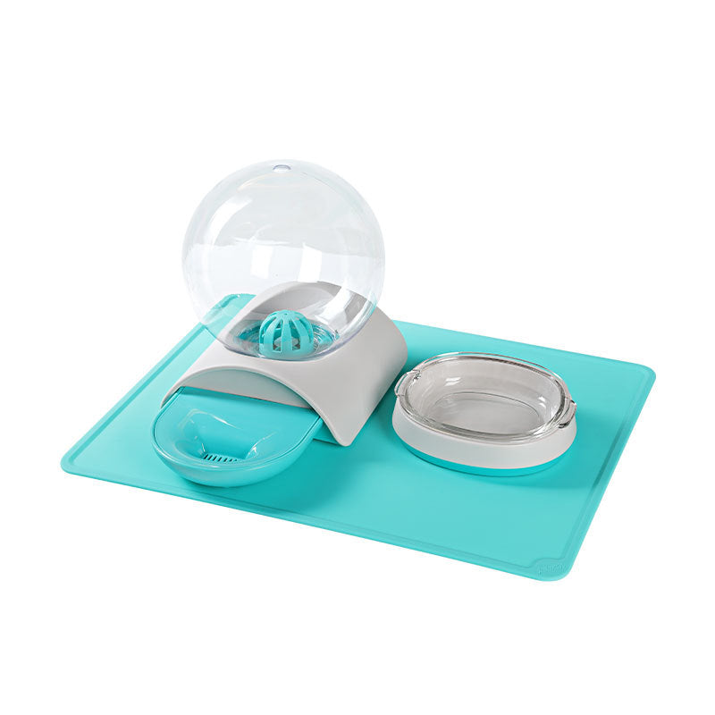 Automatic Pet Feeding Waterer Durable Leak-Proof Drinking Dispenser