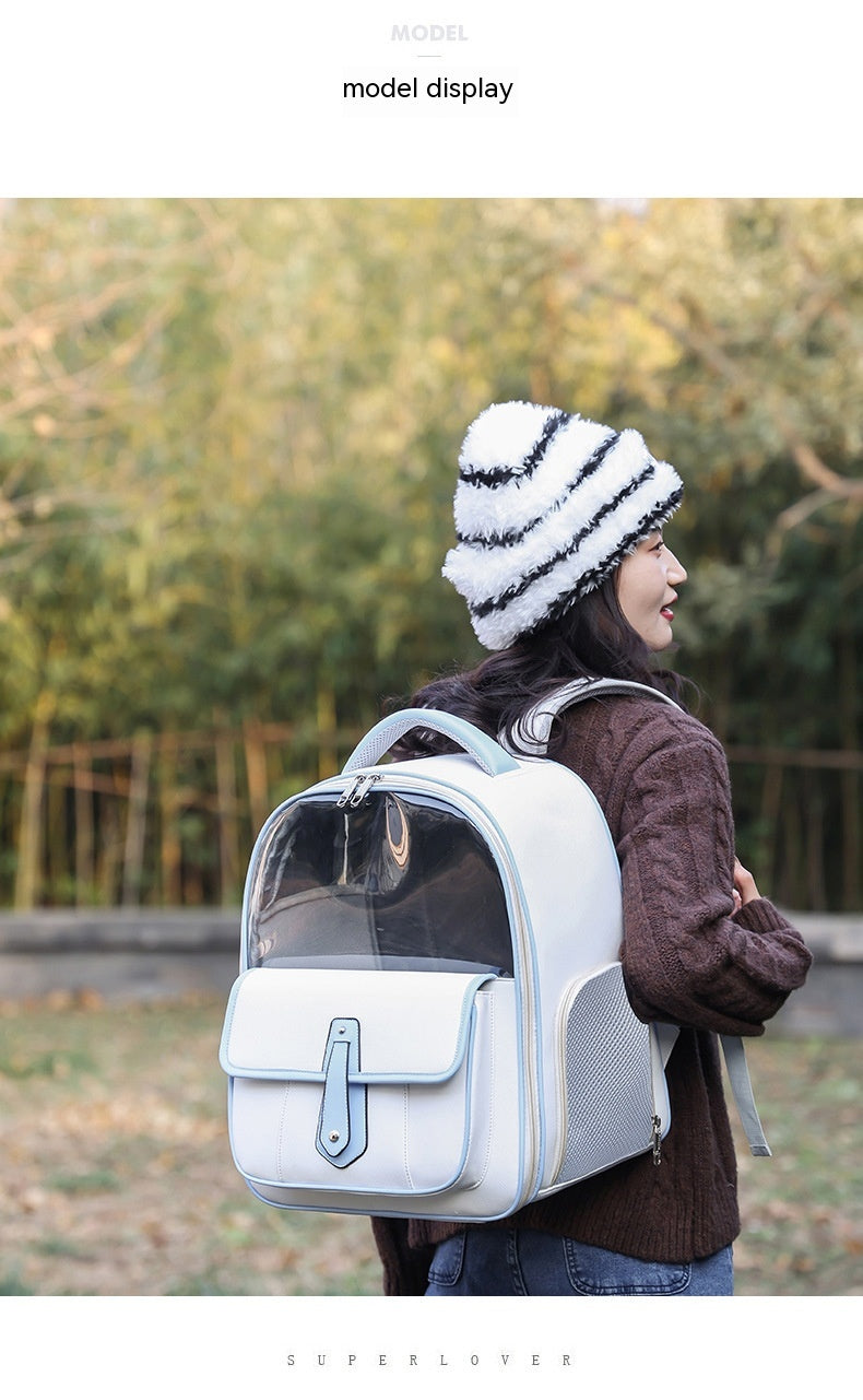 Stylish Portable Pet Backpack For Outings