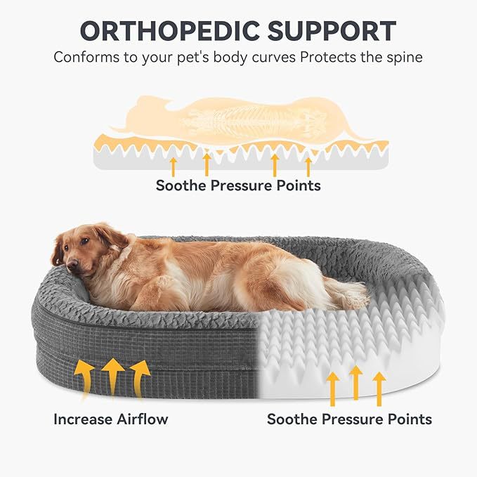 Universal Soft Pet Bed Detachable Washable Cozy Winter Nest