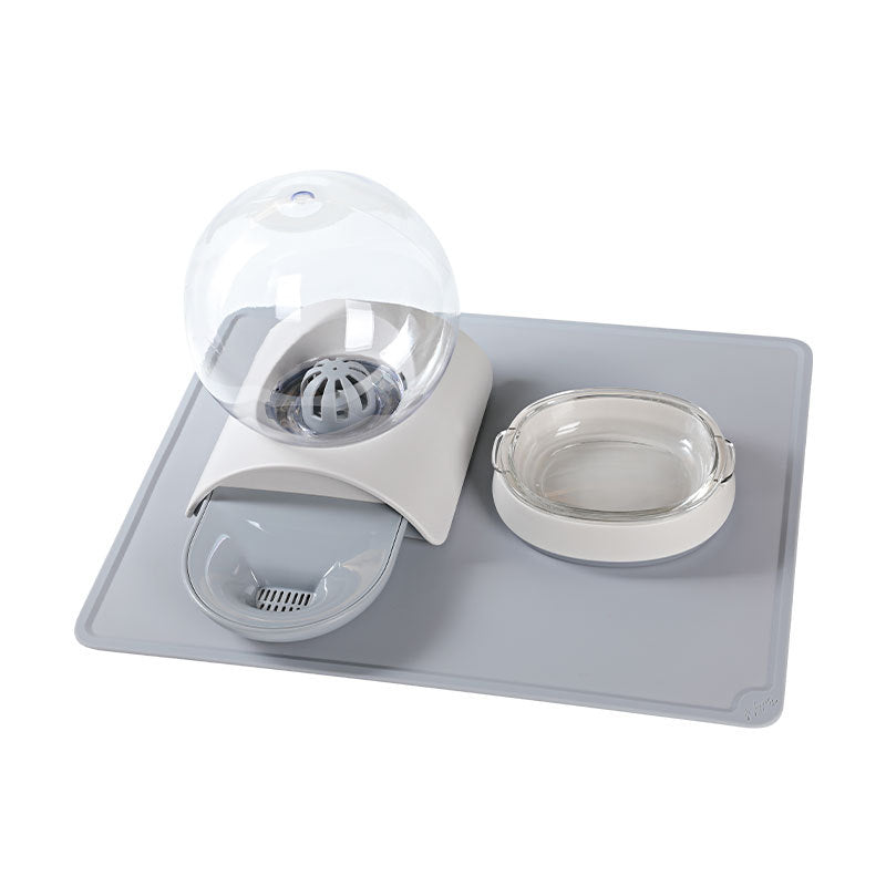 Automatic Pet Feeding Waterer Durable Leak-Proof Drinking Dispenser