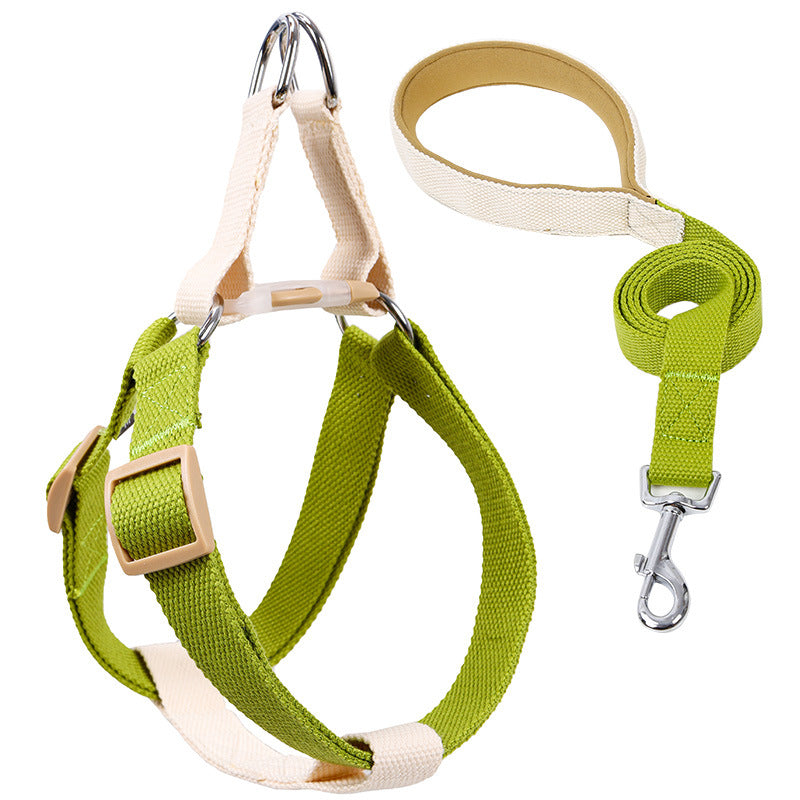 Colorful Pet Drawstring Vest-Style Leash