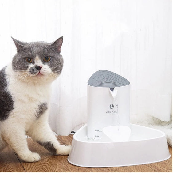 1.5L Automatic Circulating Pet Water Fountain with 4-Layer Filter