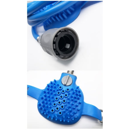 Pet Handheld Silicone Bath Gloves Massage Shower Brush