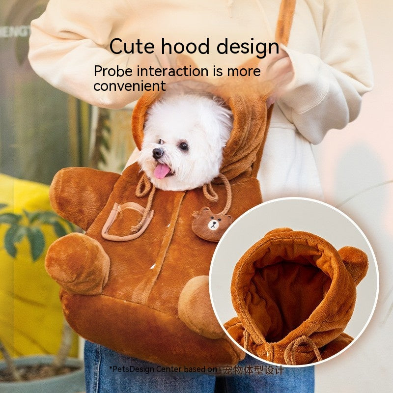 Animal-Shaped Portable Pet Diaper Backpack