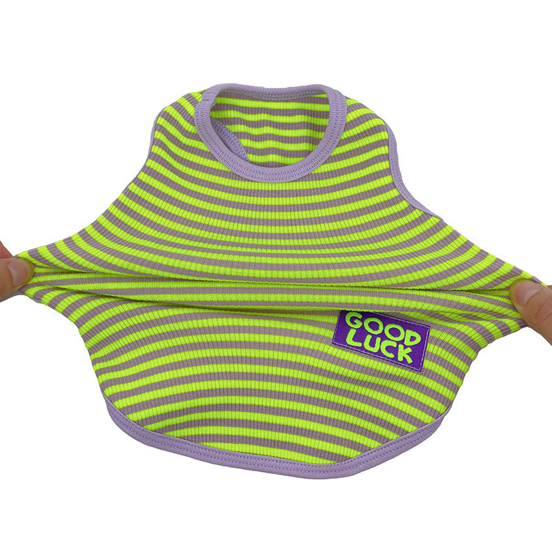 Breathable Striped Vest Pet Clothes