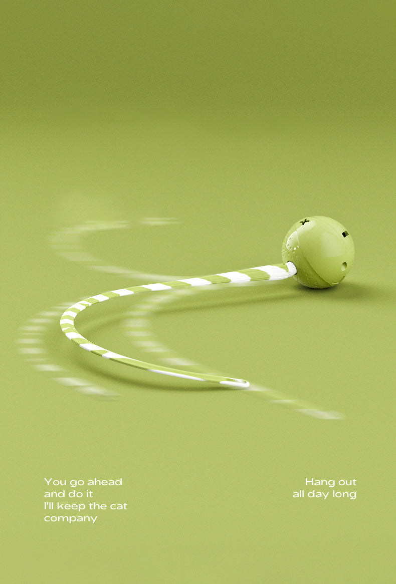 Interactive Electric Pet Ball Toy Motion-Activated Touch Sensor