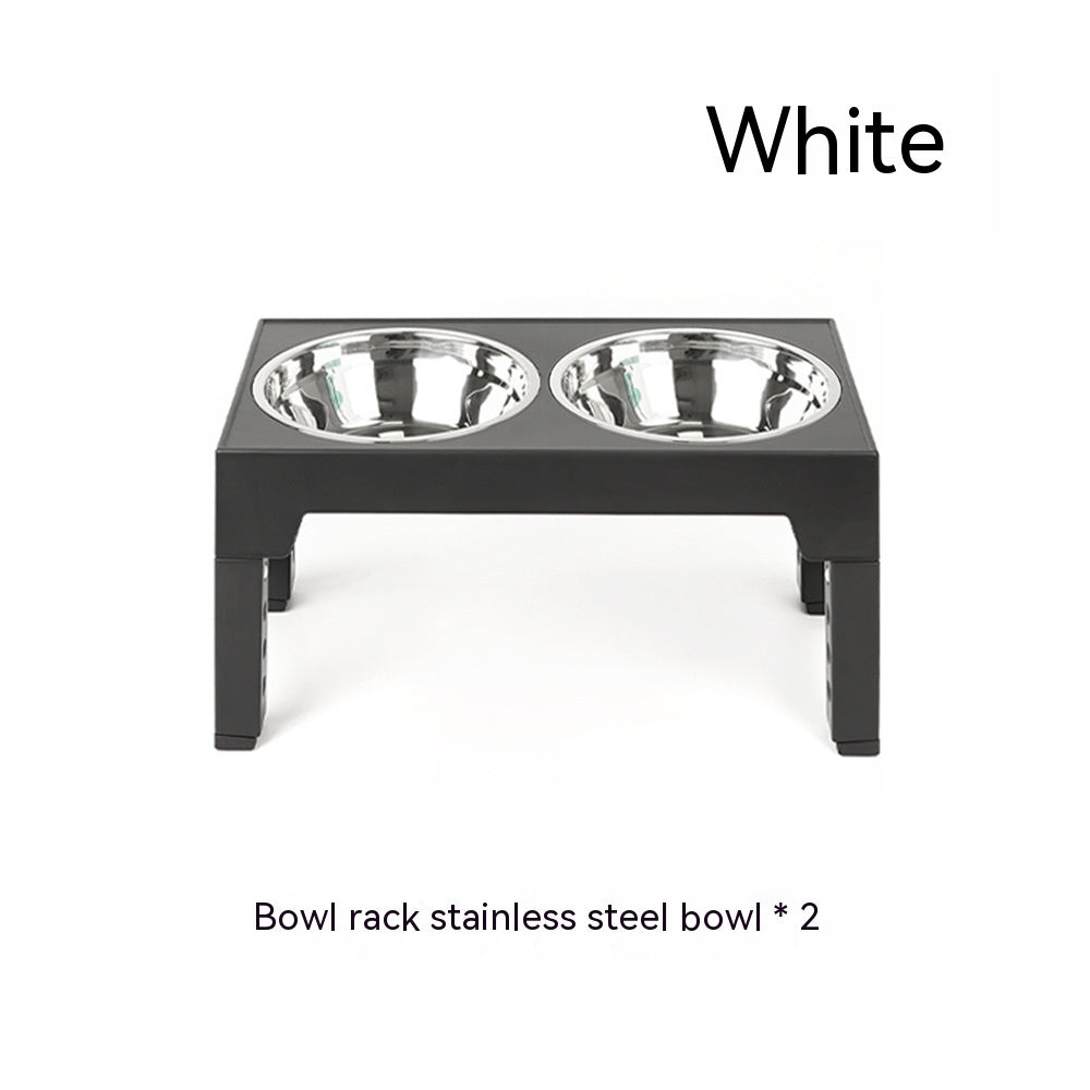 Slow Feeding Pet Bowl Elevated Rack Neck Protection Feeder
