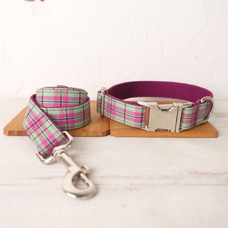 Pet Collar And Tear-Resistant Traction Leash