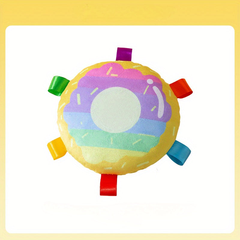 Cartoon Plush Pet Flying Disc Durable Bite-Resistant Toy