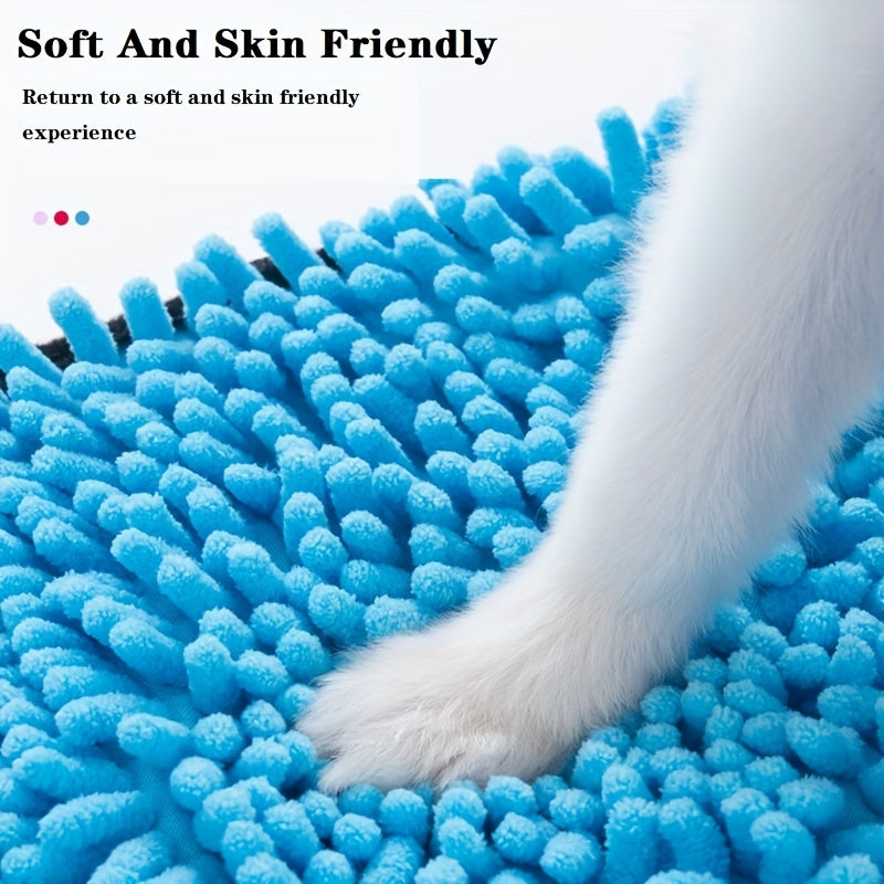 Super Absorbent Microfiber Pet Bath Towel Quick-Drying Robe