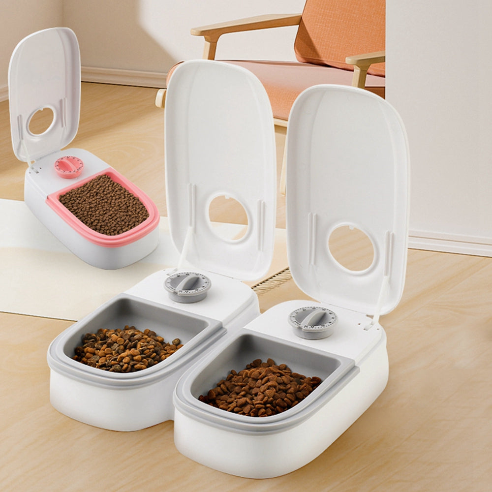 Automatic Smart Pet Feeder Timer Stainless Steel