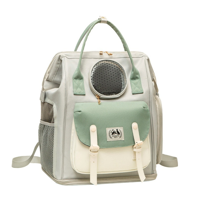 Large Capacity Breathable Pet Backpack
