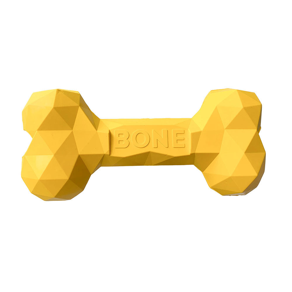 Durable Pet Chew Toy Rubber Bone for Teeth Grinding