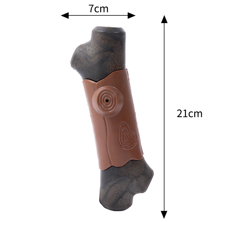 Tough Durable Pet Chew Toy Indestructible Bacon-Flavored Toy