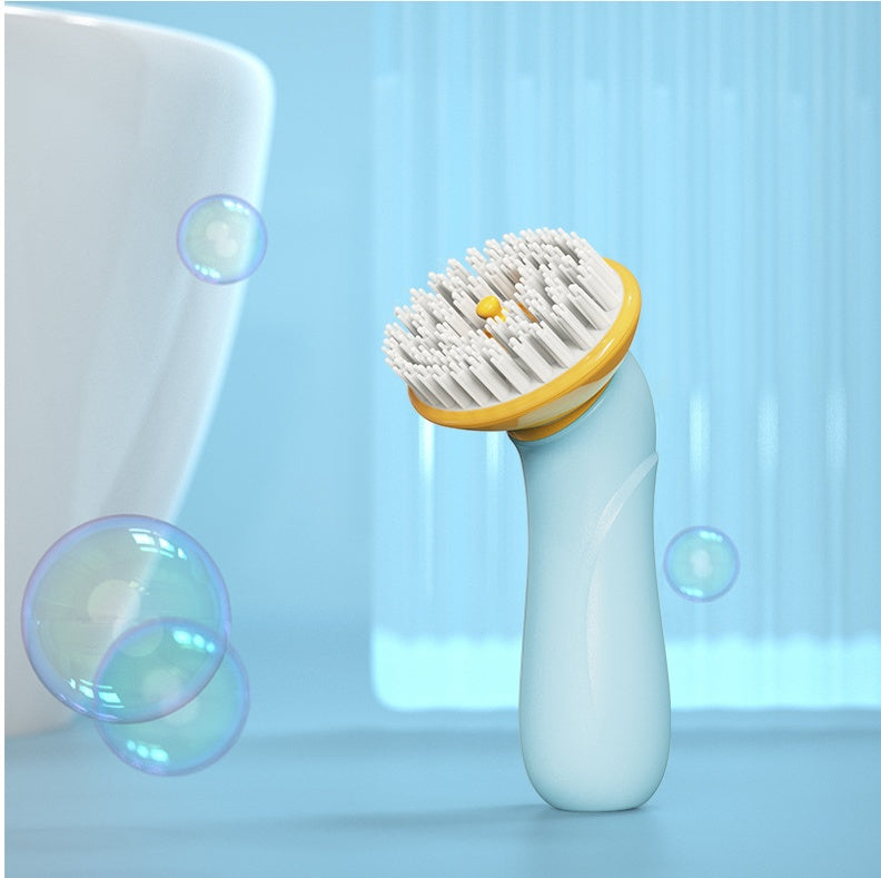 Handheld Pet Bath Brush Shower Hair Grooming Cleaning Tool