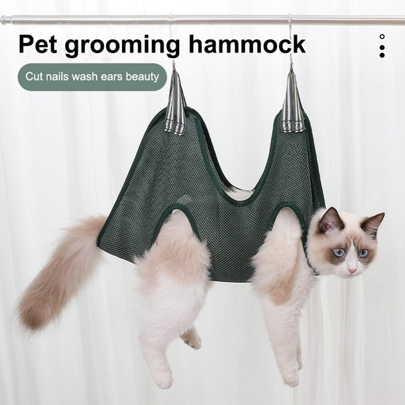 Pet Grooming Hammock Harness Sling For Nail And Ear Care