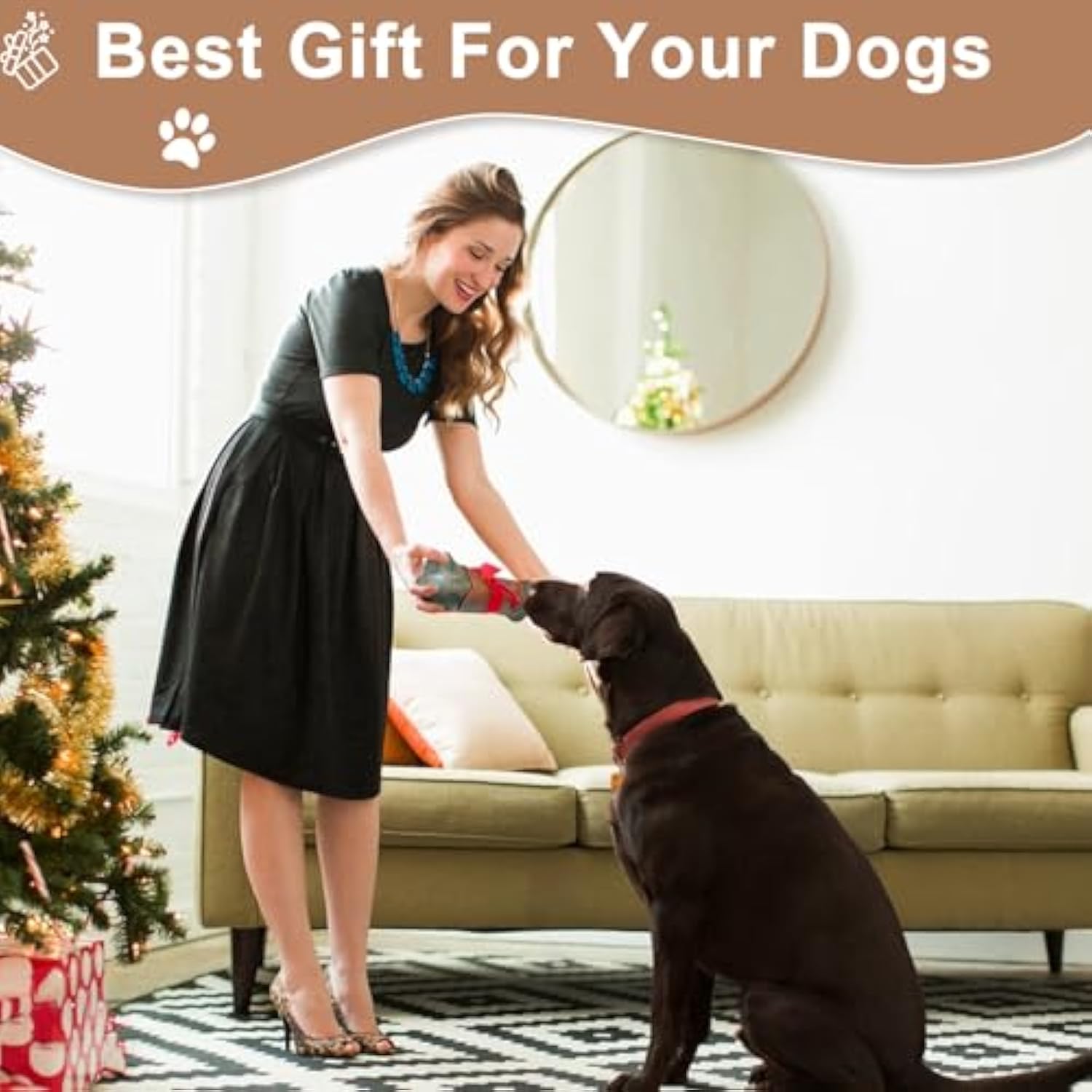 Tough Durable Pet Chew Toy Indestructible Bacon-Flavored Toy