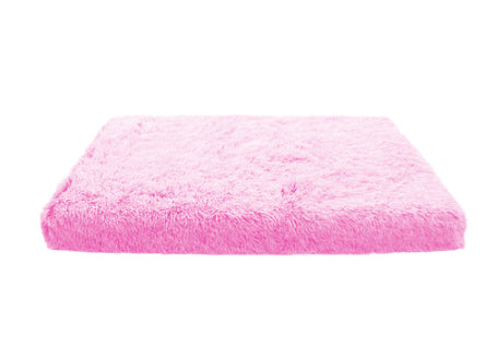 Plush Square Pet Bed Memory Foam Cozy Deep Sleep Sofa