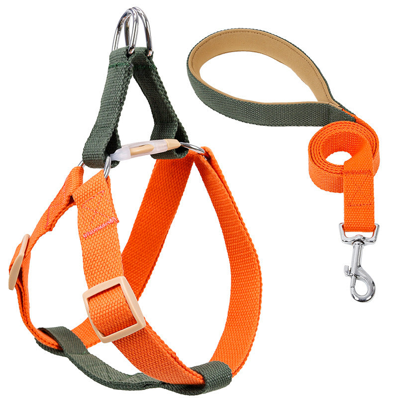 Colorful Pet Drawstring Vest-Style Leash