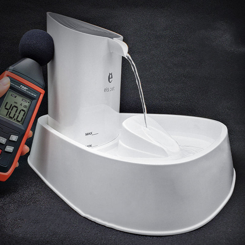 1.5L Automatic Circulating Pet Water Fountain with 4-Layer Filter