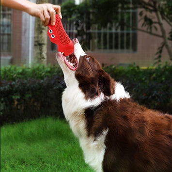 Natural Rubber Pet Chew Toy Durable Teething Biting Toy