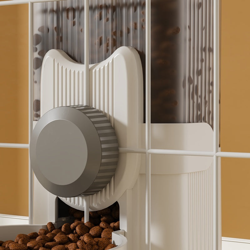 Hanging Automatic Pet Water Fountain and Feeder for Drinking