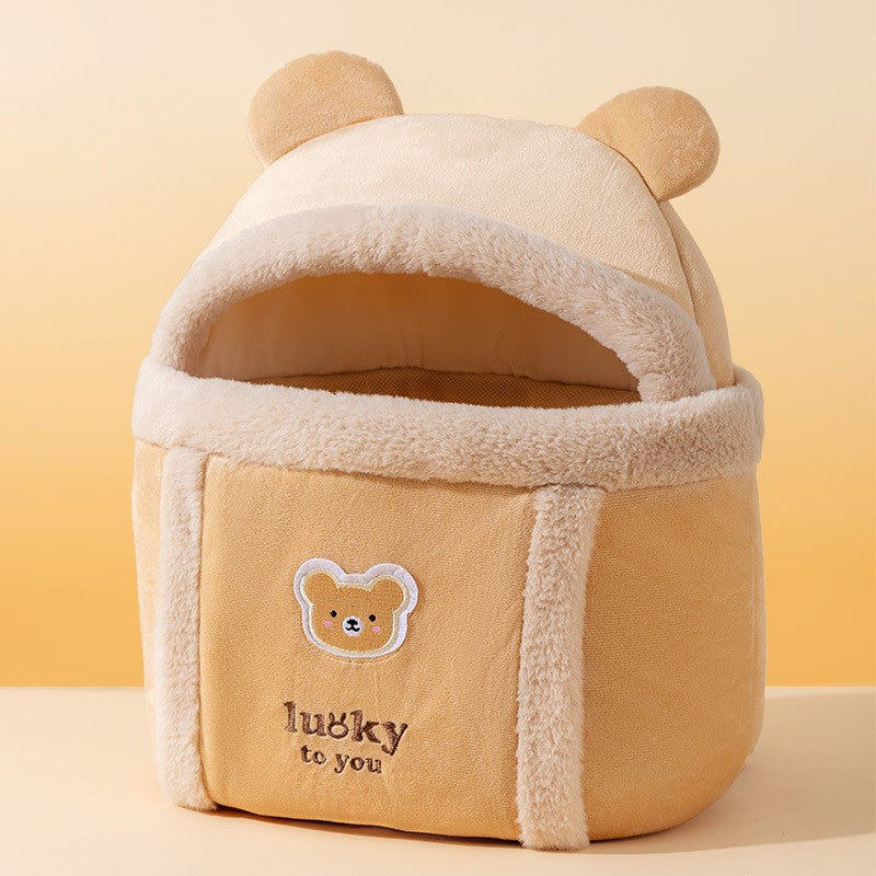 Animal-Shaped Portable Pet Diaper Backpack