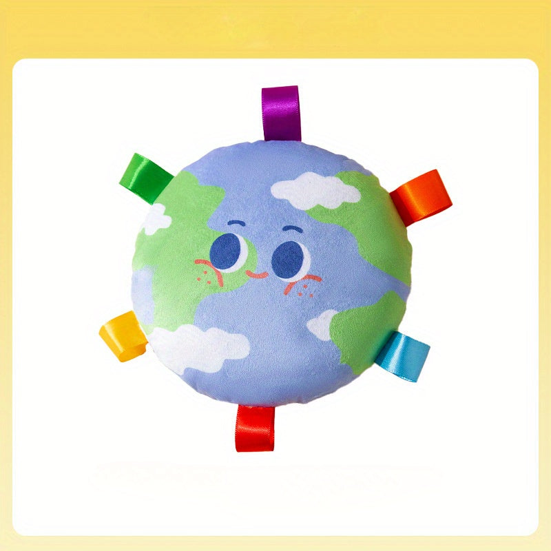Cartoon Plush Pet Flying Disc Durable Bite-Resistant Toy