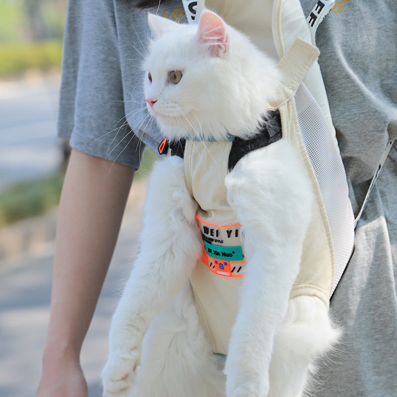 Portable Pet Shoulder Backpack For Outings