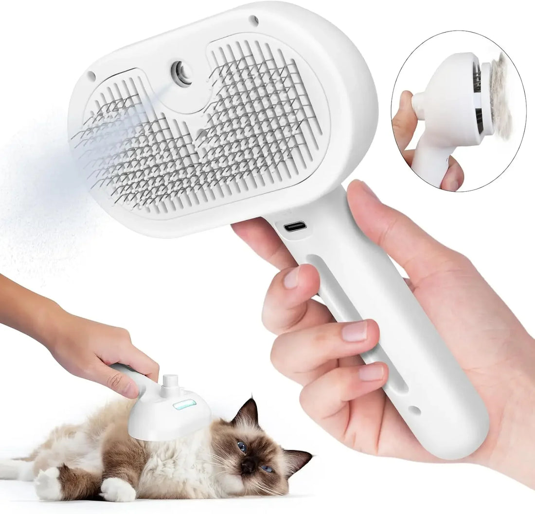 Pet Spray Hair Comb Dematting Grooming Brush Cleaning Tool