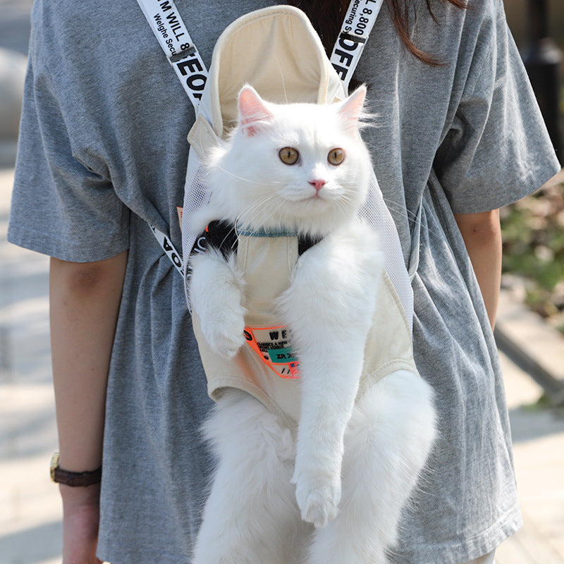 Portable Pet Shoulder Backpack For Outings